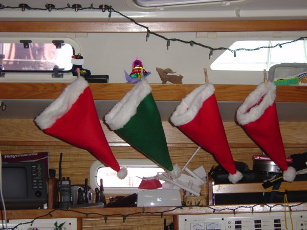 Stockings a la boat